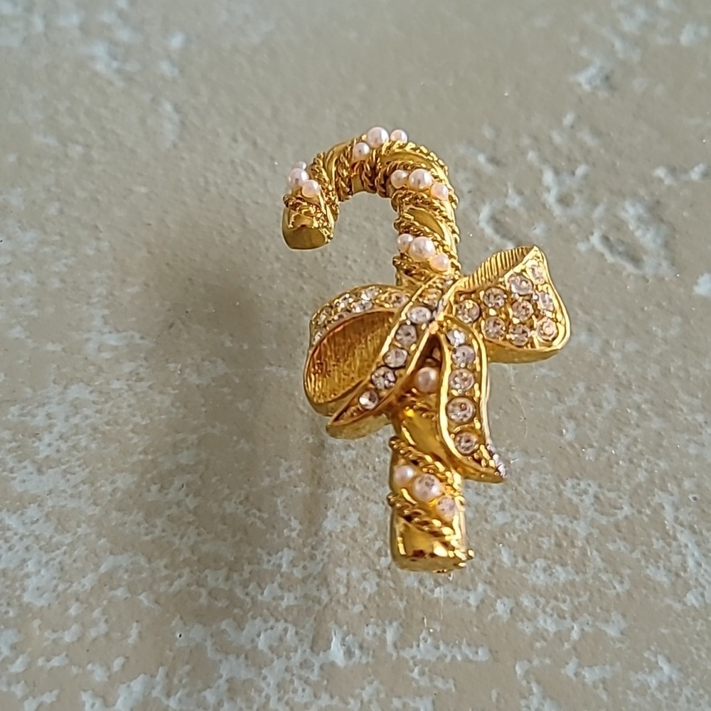 Vintage Candy Cane Pin